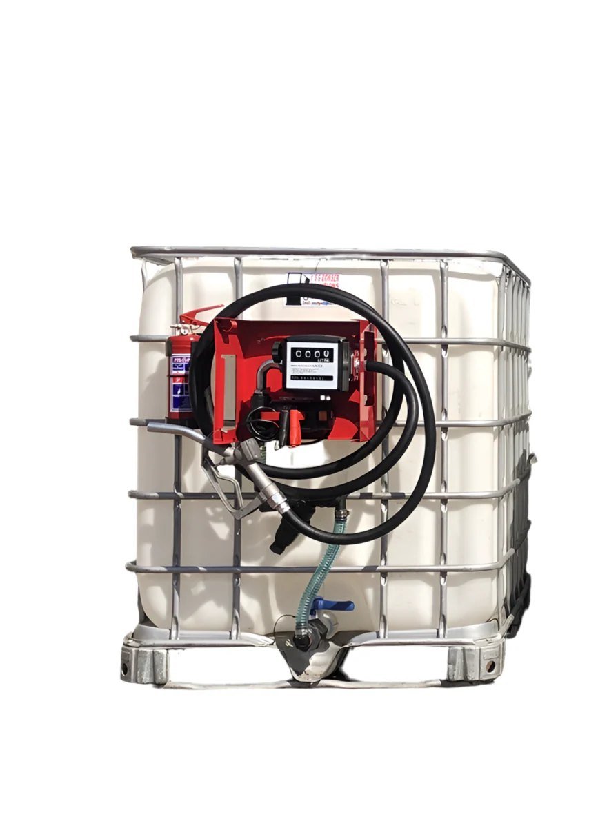 TQ-40 Diesel Bowser, 1000L 12V — with Extinguisher & Filter - Diesel Bowsers | TradeQuip SA