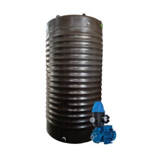 1000L Slim Tank + 0.37kW Peripheral Pump & Controller Combo - Water Pumps & Booster Pumps | TradeQuip SA