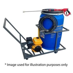 210lt High Pressure Washer Trolley Unit 13hp-petrol-248bar - Pressure Washers | TradeQuip SA
