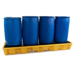 4 Drums Spill Pallets In Line 1 | TradeQuip SA
