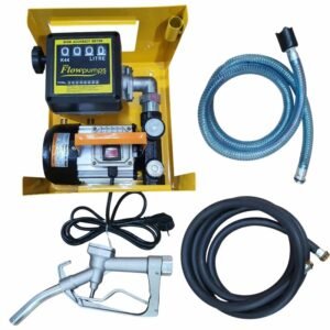 60lpm Diesel Pump Kit 220v with manual nozzle in pump Case - Diesel Pumps & Accessories | TradeQuip SA