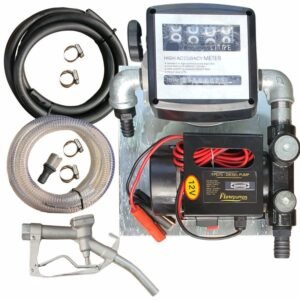 70lt – 12v Diesel pump kit – Fully assembled on wall-mount plate - Diesel Pumps & Accessories | TradeQuip SA
