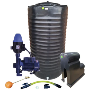 Water Tank Combo Executive 1200l Slim Tank 1.1kw Monoblock Water Pump Kit | TradeQuip SA