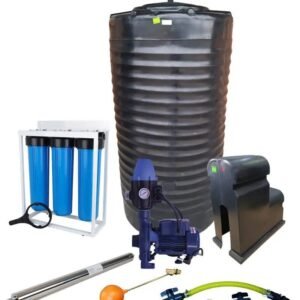 Water Tank Combo Full House 1000l Slim Tank 0.55kw Monoblock Water Pump Kit | TradeQuip SA