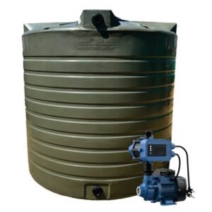 Water Tank Combo Basic Kit 10 000l Water Tank 0.37 Econo Booster Pump Kit 1 | TradeQuip SA