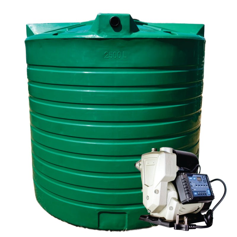 10 000l Water tank and VSP 1.5KW Booster Pump System (with VSD) – water booster pump | TradeQuip SA