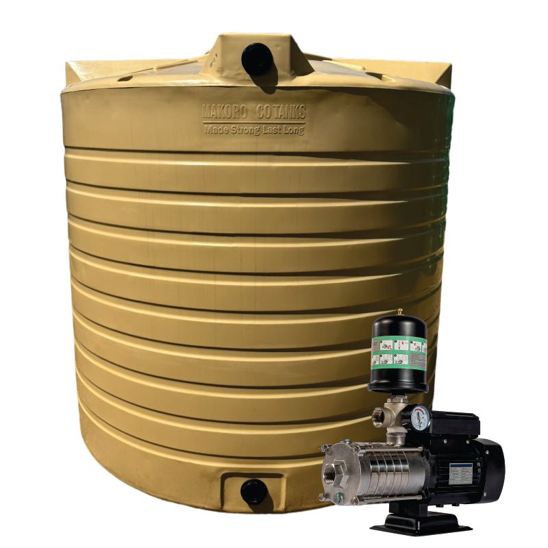 10,000L Tank + 1.5kW Intelli VSD Booster Pump Combo – water booster pump | TradeQuip SA