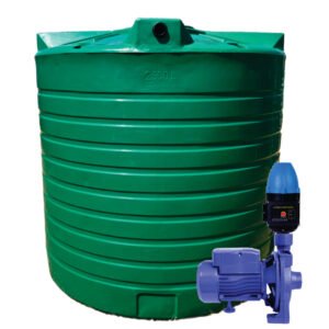 2500l Water tank and 1.1 kw Monoblock Water Pump & Controller – water booster pump | TradeQuip SA