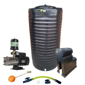 Water tank Combo Executive: 1200l Water tank & 1.5kw Intelli VSD Booster pump - Water Pumps & Booster Pumps | TradeQuip SA