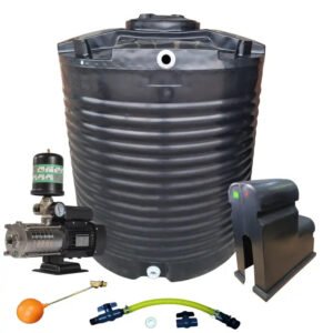Water tank Combo Executive: 2200l Water tank & 0.75kw Intelli VSD Booster pump - Water Pumps & Booster Pumps | TradeQuip SA