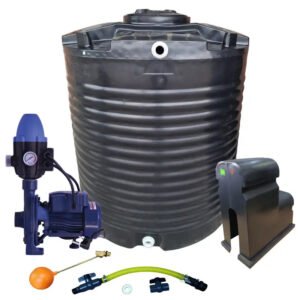 Water tank Combo Executive: 2200l Water tank & 0.75kw Monoblock Water Pump kit - Water Pumps & Booster Pumps | TradeQuip SA
