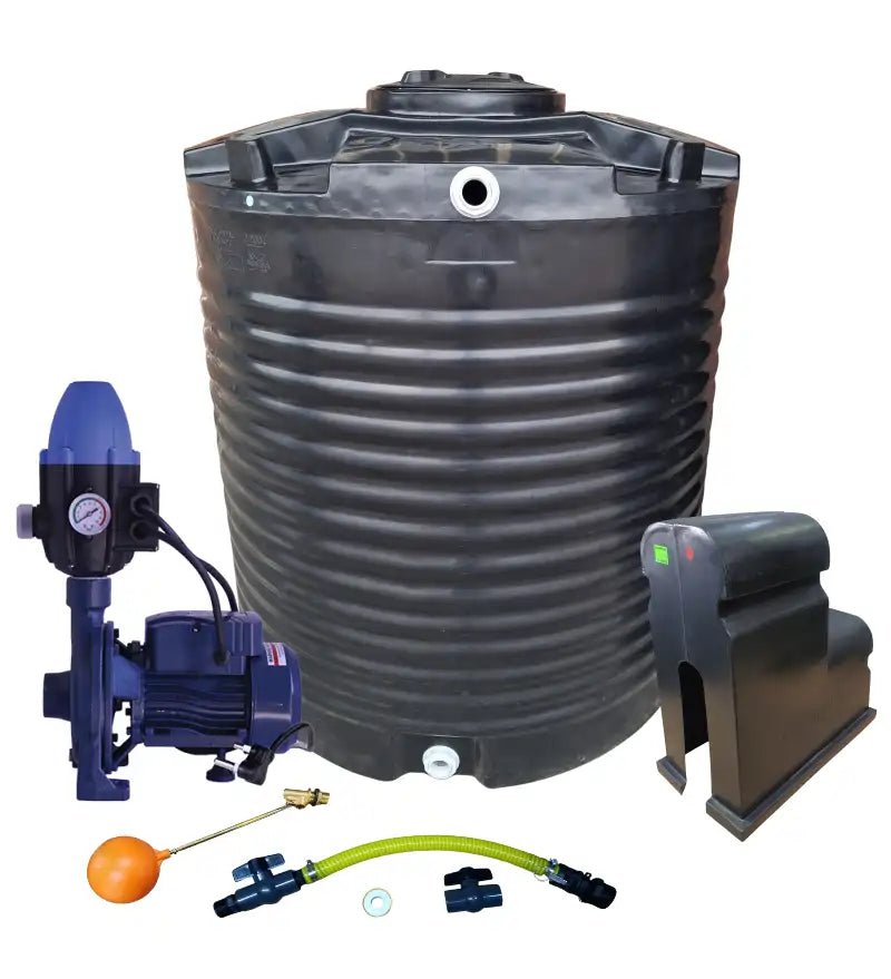 Water tank Combo Executive: 2200l slim tank & 0.55kw Monoblock Water Pump kit - Water Pumps & Booster Pumps | TradeQuip SA