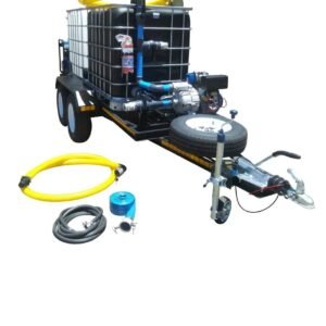 Honey sucker (diesel) 1000lt Flowbin™ with 1000lt Flowbin water bowser (diesel) double axle braked trailer unit - Honey Suckers | TradeQuip SA