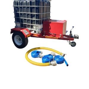 Honey sucker with steel box 1000lt Flowbin™, single axle unbraked trailer unit - Honey Suckers | TradeQuip SA