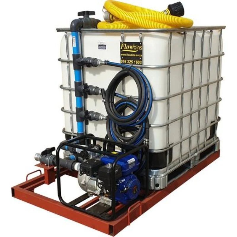 1000l Fire Fighter 7.5bar-3-outlet Flowbin™ bakkie sakkie unit – fire fighting unit | TradeQuip SA