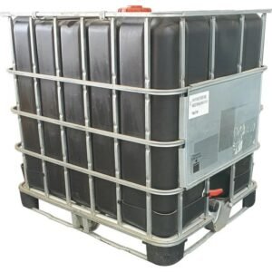 As new 1000l Flowbin™ tank black (C185B) Chemical grade - Flowbin Tanks & IBCs | TradeQuip SA
