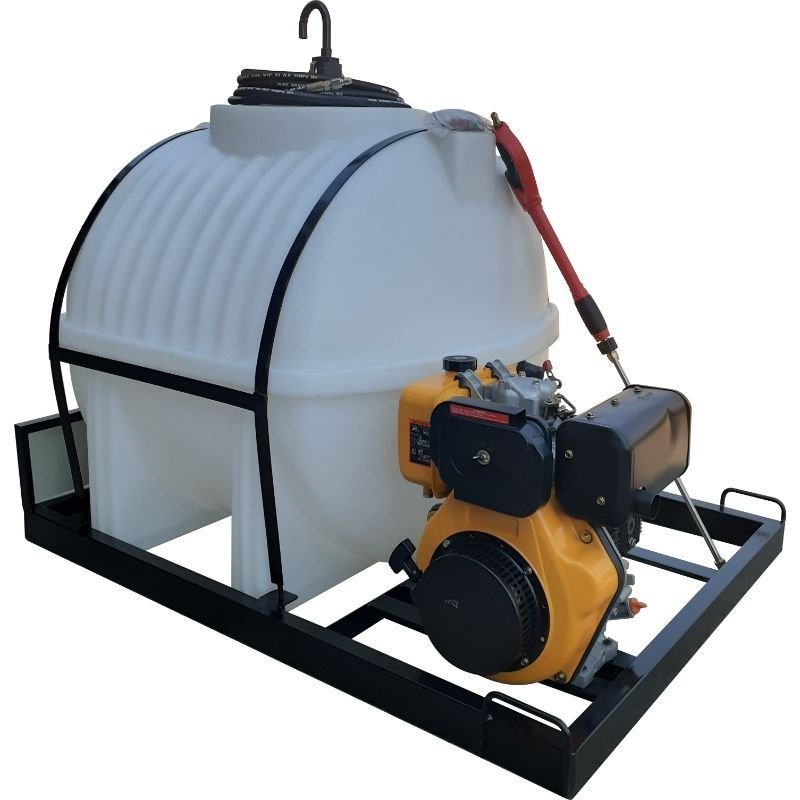 650l Mobile High Pressure Washer 10hp-diesel-241bar - Pressure Washers | TradeQuip SA