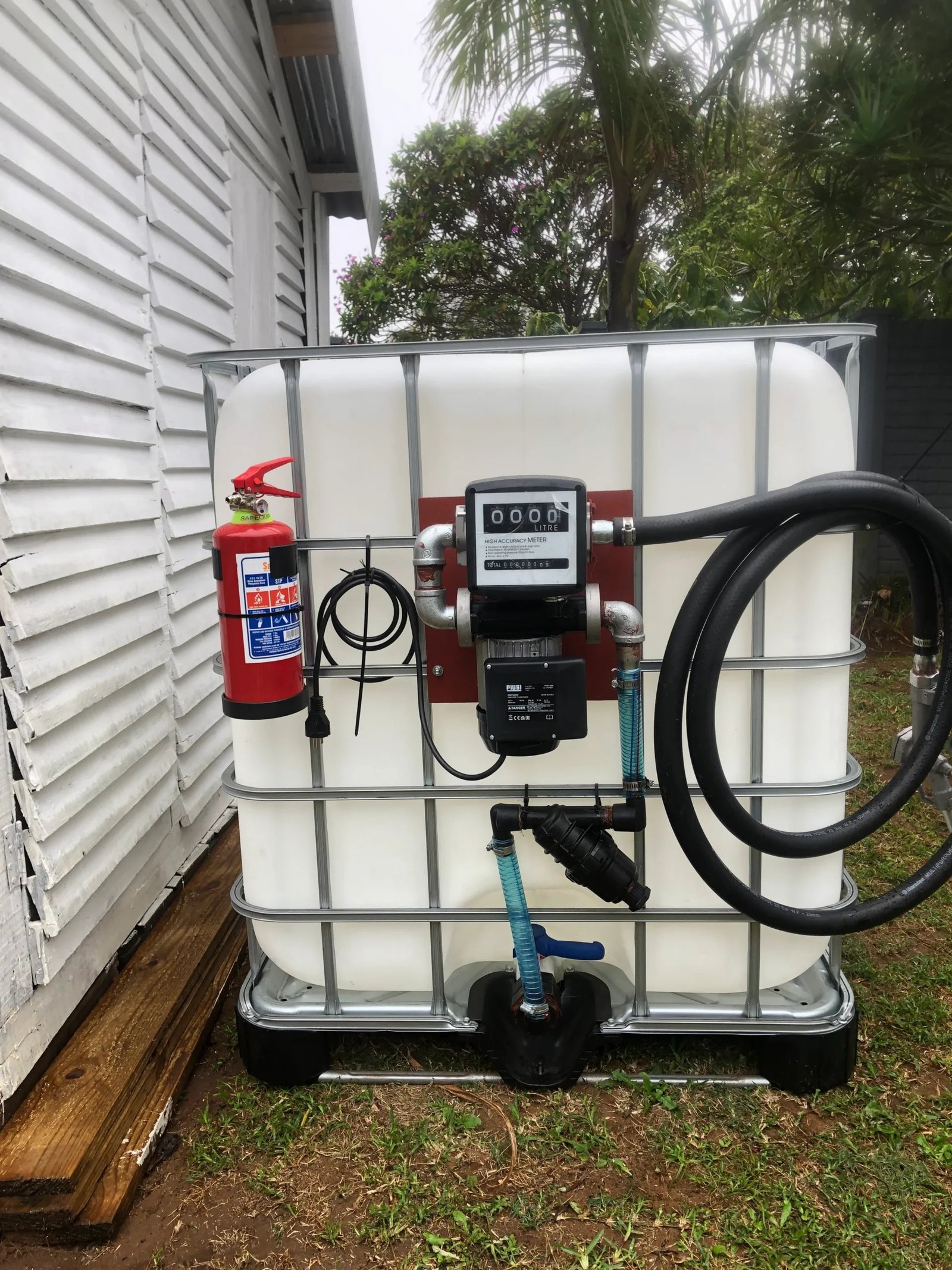 Piusi 1000L 220V 56l/min Diesel bowser (Italian) - Diesel Bowsers | TradeQuip SA
