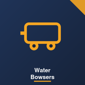 Water Bowser, 1000L 2.5bar — 1-Outlet Bakkie Unit — water bowser South Africa