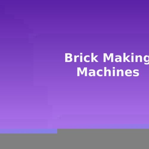 Electric Brick Machine, Standard